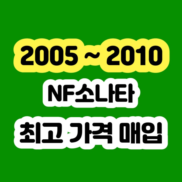  2006 NF소나타 폐차 보다 판매 추천드립니다.