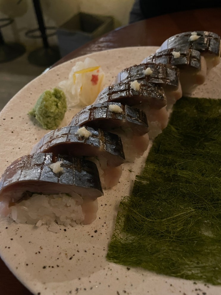  고등어초밥이 맛있는!! 성수동 이자카야 타치노미바이토라