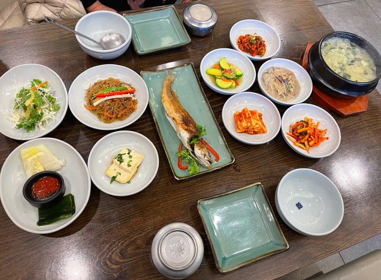  부산 송정 아침식사 가연장 미역국정찬 맛있다!