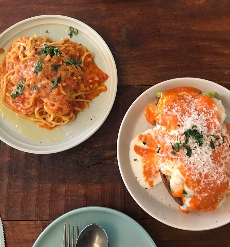  신부동 점심 먹기 좋은 브런치 맛집, 피넛스토어 (주말웨이팅)