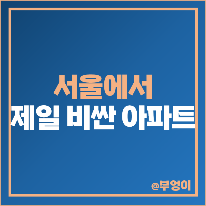 서울 제일 비싼 아파트 파르크한남 아크로리버파크 한남더힐 서울 제일 비싼 아파트 파르크한남 아크로리버파크 한남더힐