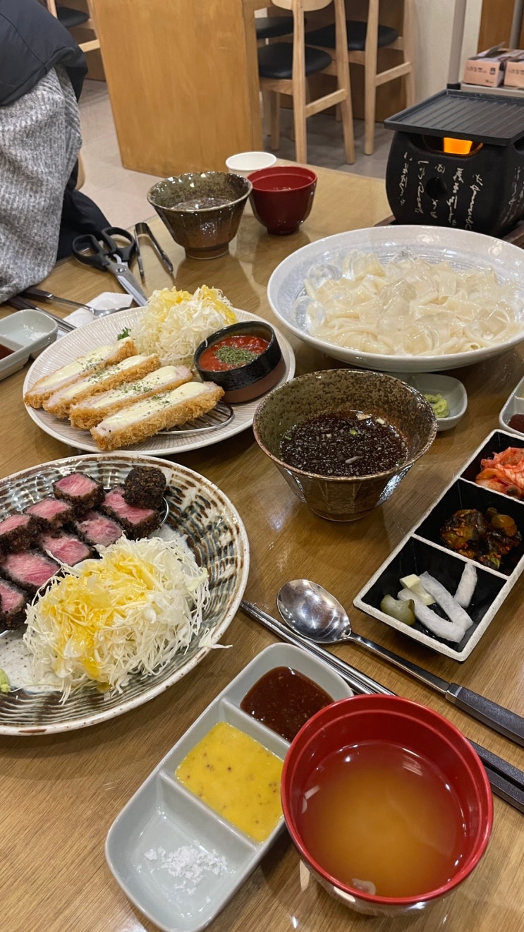 나주 빛가람동 맛집 ] 숯불규카츠가 맛있는 돈까스 정동