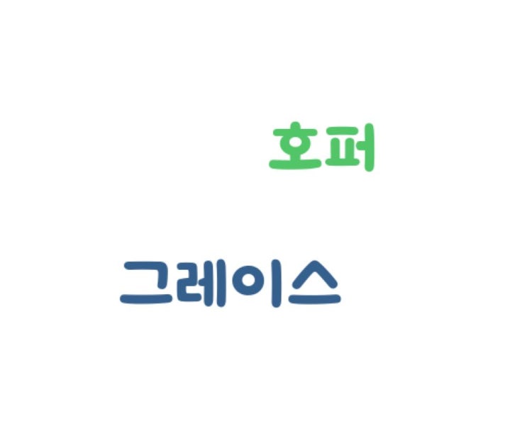 오늘은....그레이스 호퍼 오늘은....그레이스 호퍼