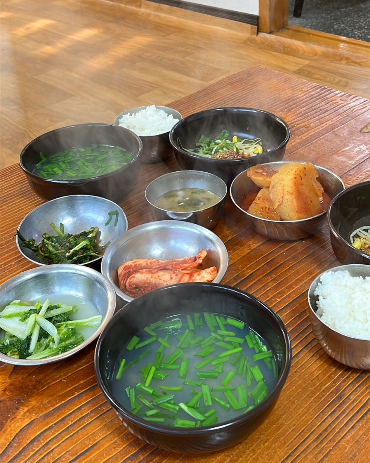  부산 모라 맛집 블루리본 선정된 할매재첩국집