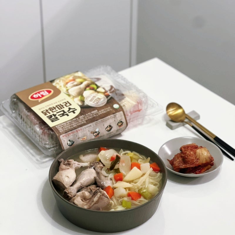 닭한마리칼국수레시피 하림 밀키트로 간편하게
