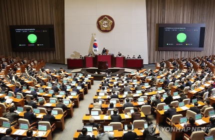 국회관심38(野, '<b>이태원</b> 참사 <b>특별법</b>' 단독 처리…與, 표결 불참)
