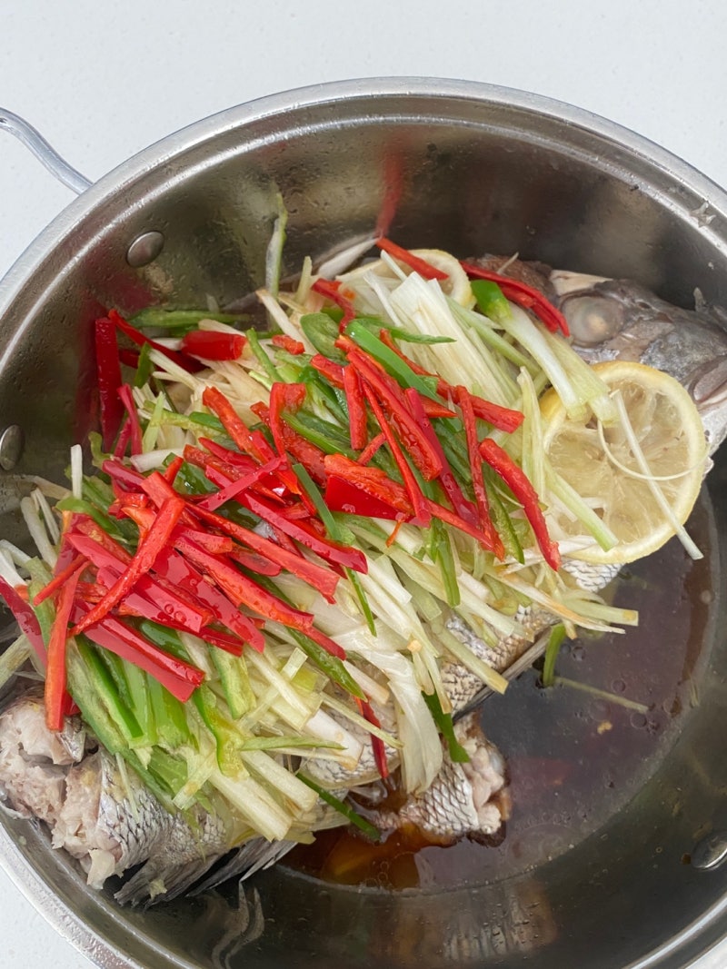 1월 제철 생선 요리 참돔찜 레시피(성시경 잘자어)
