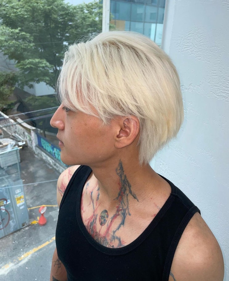  보그헤어 홍대점 리하 수석디자이너 백금발 화이트블론드 전문_VOGhair hongdae