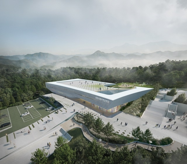  벼루와 한지를 형상화한 세계서예비엔날레관 착공 예정