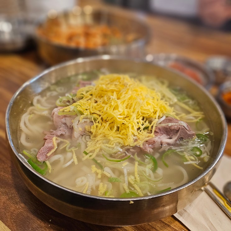  [줄서는 맛집] 파주뼈칼국수 • 비빔칼국수 《교하제면소》 캐치테이블 웨이팅 등록