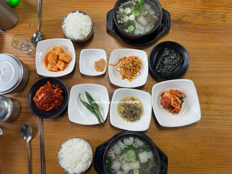 군산여행 추천 식당 무조건 먹어야 할 소고기 무국 맛집 한일옥