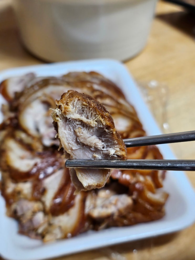  암사역 족발맛집 만땅만족 순살족발!