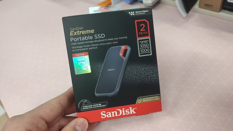 맥북 사용자 SSD 추천 : 샌디스크 E61