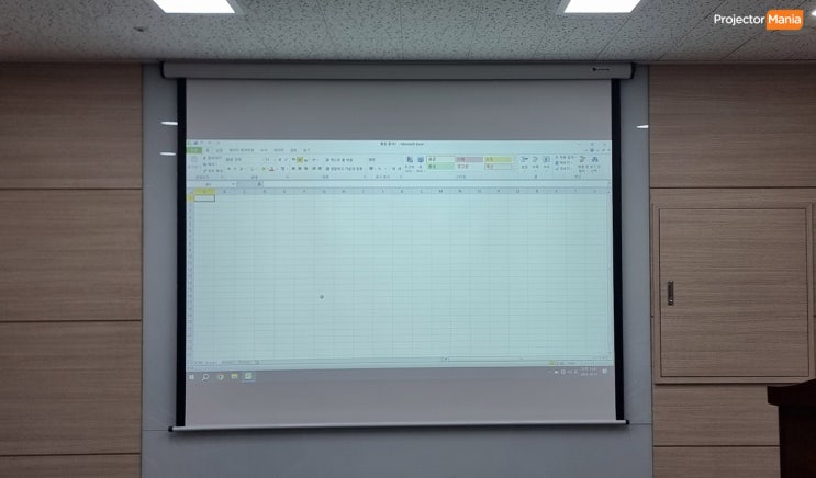  영등포 회의용 빔프로젝터 프로젝터매니아 PJM6000L 설치 시공!