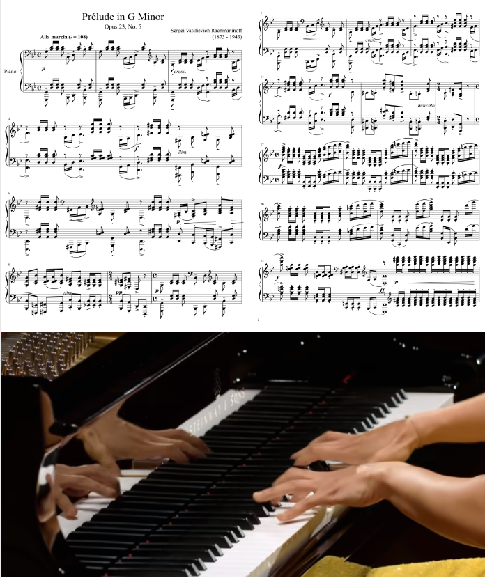 라흐마니노프 전주곡 라흐마니노프 전주곡 G단조 Op. 23, No. 5 유자왕 피아니스트