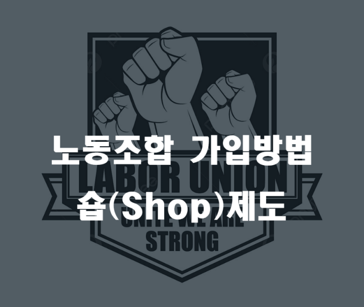  노동조합 숍 제도 _ 기업진단지도