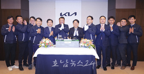  기아 오토랜드 광주 54만1100대 차량 생산, 창립 이후 역대 최대 생산 기록 달성