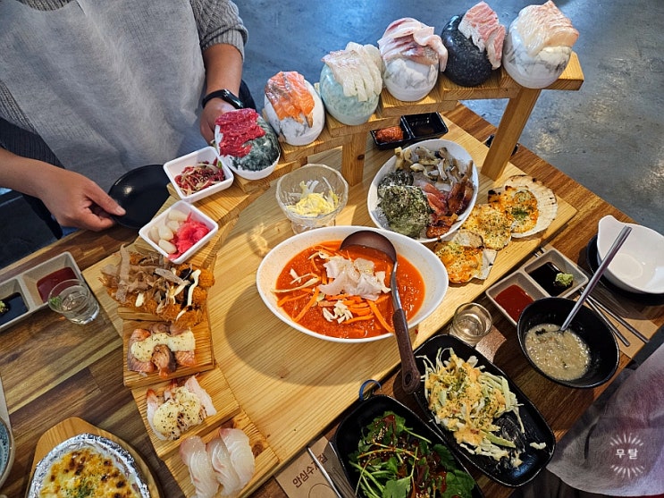  해우 울산북구맛집 울산강동맛집 바다뷰와 해우세트로 근심 풀어요