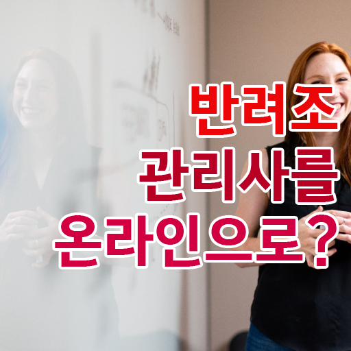  반려조관리사 자격증 무료강의 정리해봤어요 !!!