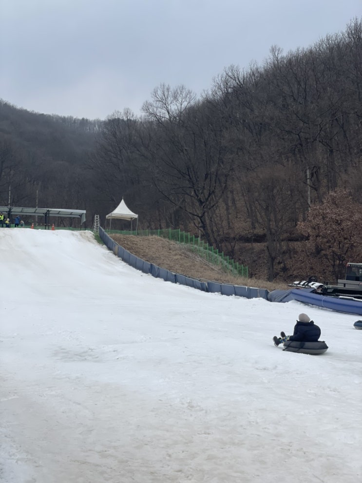  파주 눈썰매장 눈 내리는 초리골 눈놀이 입장료!!