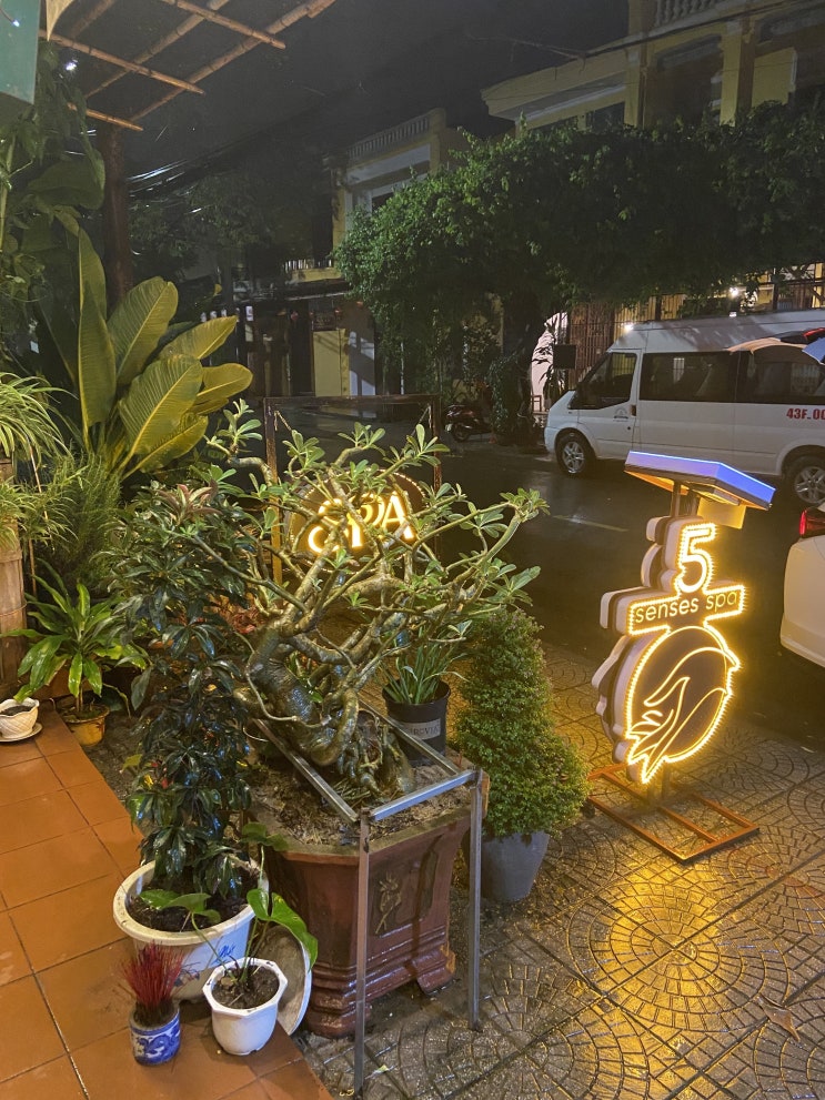  다낭 호이안 올드타운 로컬 마사지샵 추천 Five Senses Spa 파이브 센스 스파 내돈내산 후기 (예약 방법, 추가 할인, 픽업 드랍 서비스, 짐 보관, 매너팁, 샤워실)