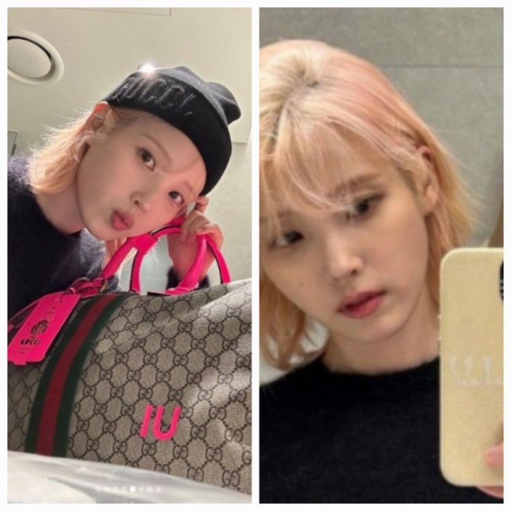 핑크 단발 아이유 파격 변신 탈색한 인스타그램 사진까지 핑크 단발 아이유 파격 변신 탈색한 인스타그램 사진까지