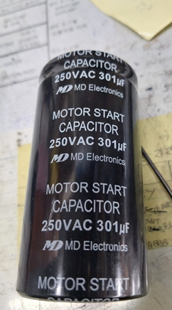  MD Electronics 250VAC 301uF MOTOR START CAPACITOR 호환콘덴서 호환캐패시터 AC콘덴서 안내