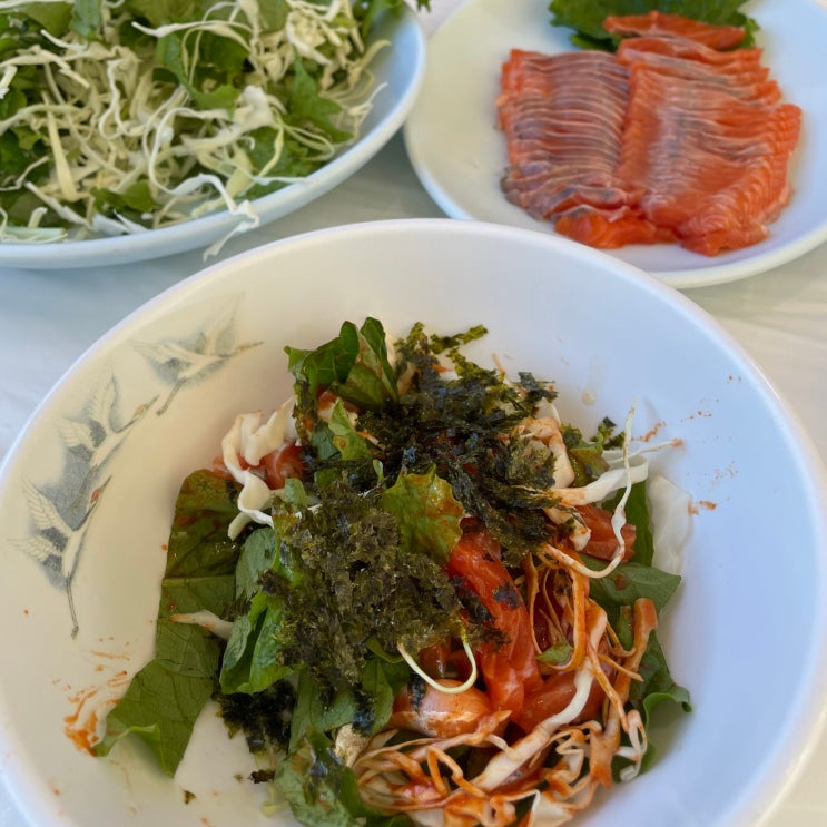  충남 금산 맛집 :: 송어회 어죽 맛집 금강 마달피가든