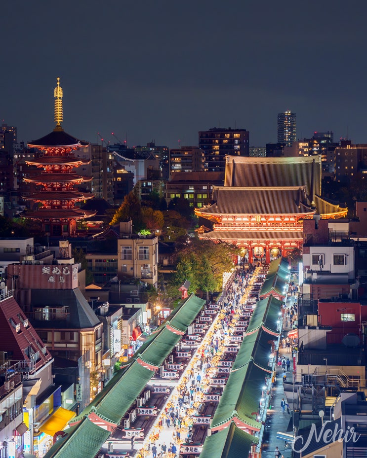  도쿄 아사쿠사 센소지 야경 입장료 운영시간 도쿄 자유여행