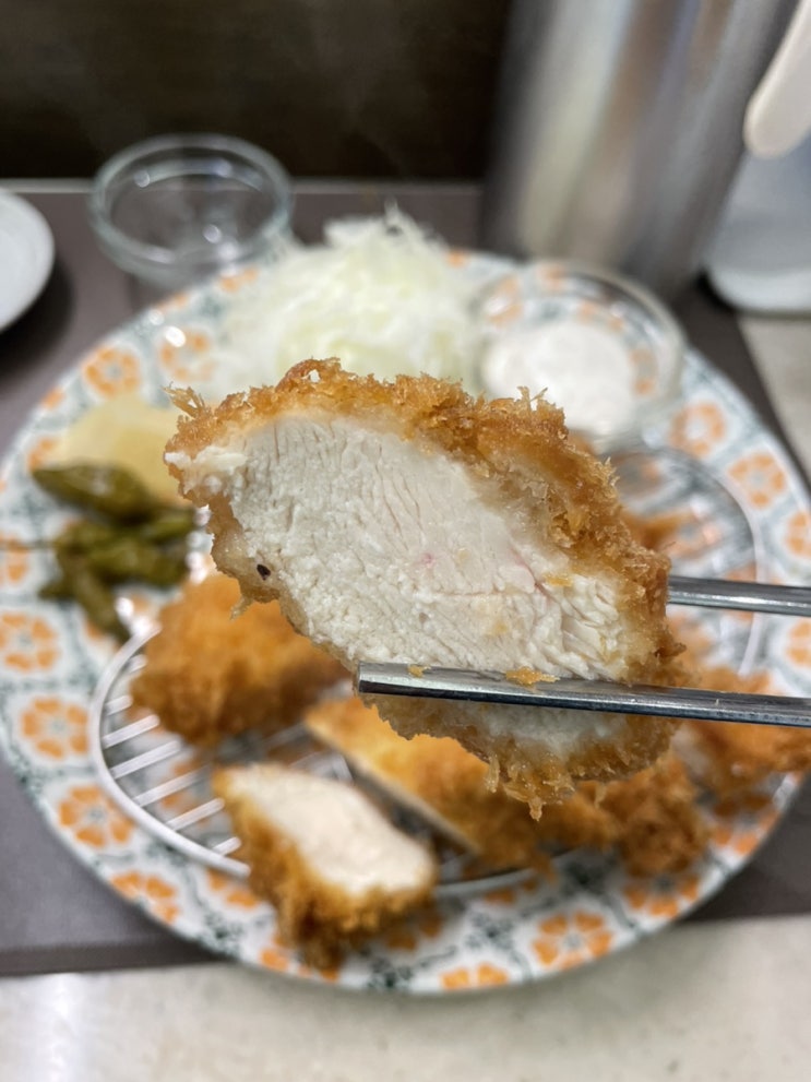  구리시장 데이트 및 혼밥 맛집 추천, 우애돈카츠 구리점 솔직한 후기 (Feat. 영수증리뷰)
