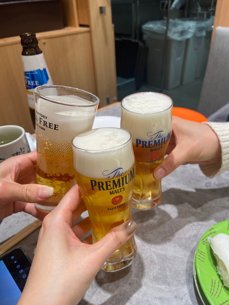  도쿄역 맛집 회전스시 네무로 하나마루 킷테점 - 웨이팅, 주문 방법