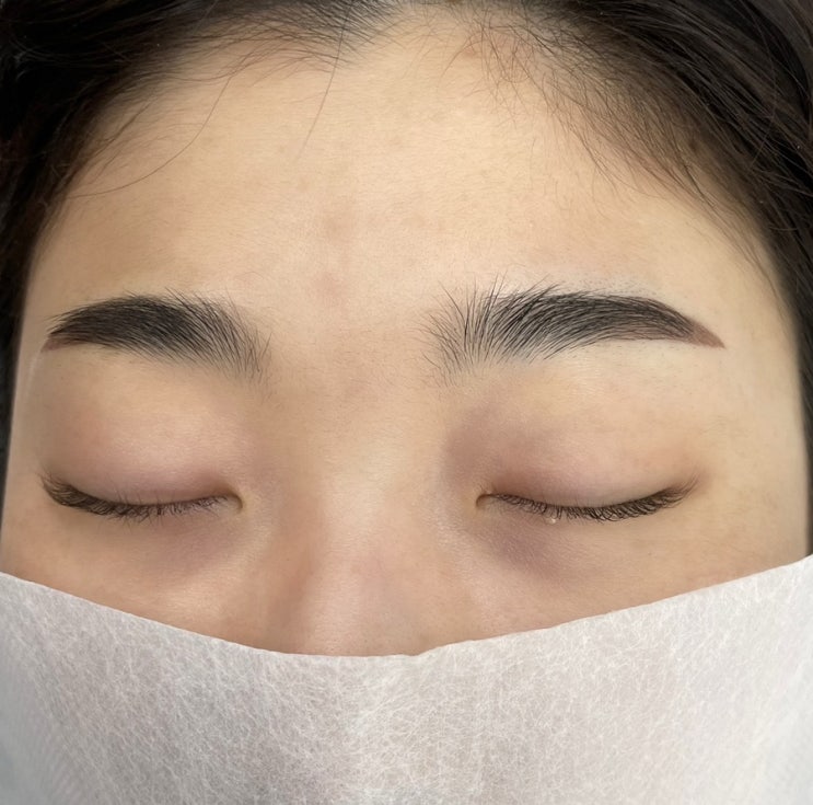  콤보눈썹 정말 짱구처럼 될까?