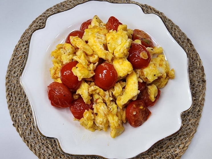  토마토 계란 볶음, 토마토 에그 스크램블 만들기