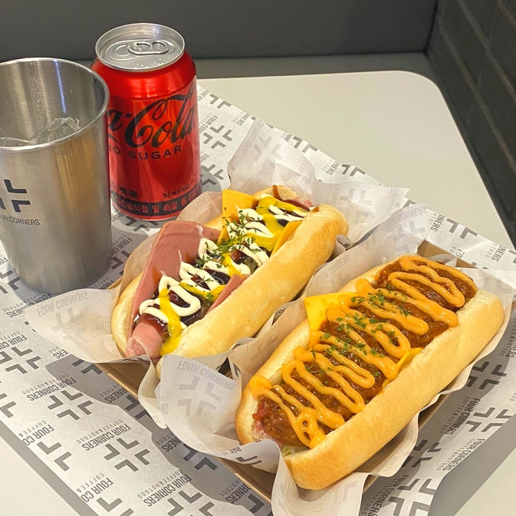  [맛집추천] 강남역/역삼역 근처 미국 감성의 진짜 맛있는 핫도그카페 - 포코너스