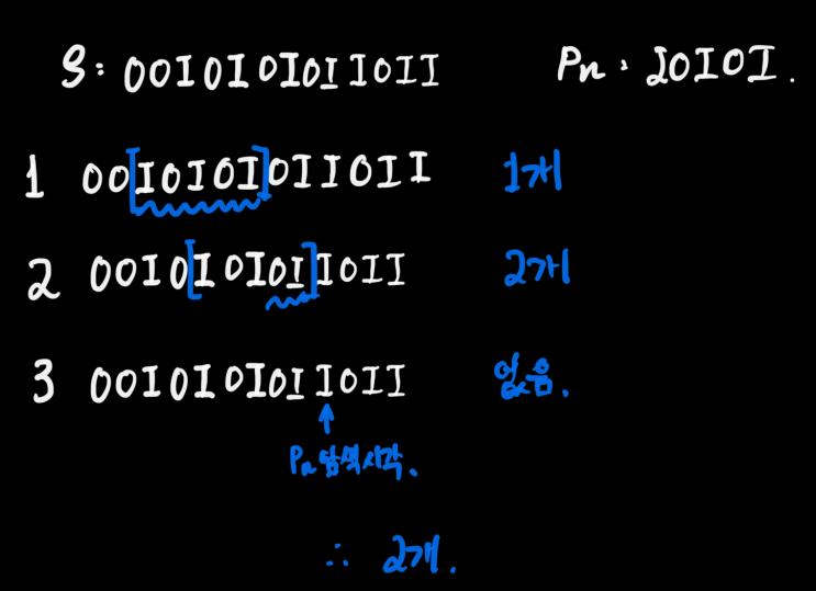  백준5525: IOIOI