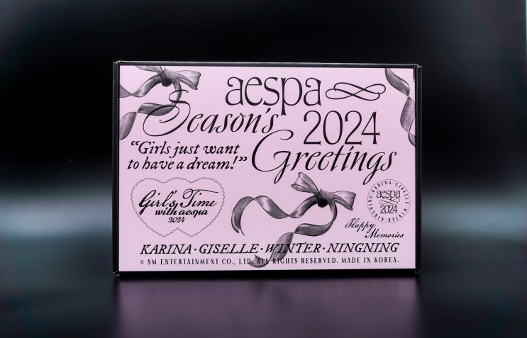  에스파, 2024 시즌 그리팅 언박싱 [aespa, 2024 SEASON'S GREETINGS Unboxing]