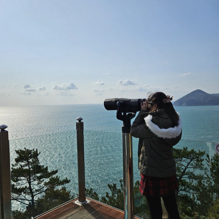  거제 해금강 우제봉전망대 한적한 여행지 볼거리 국내 일출 명소 추천