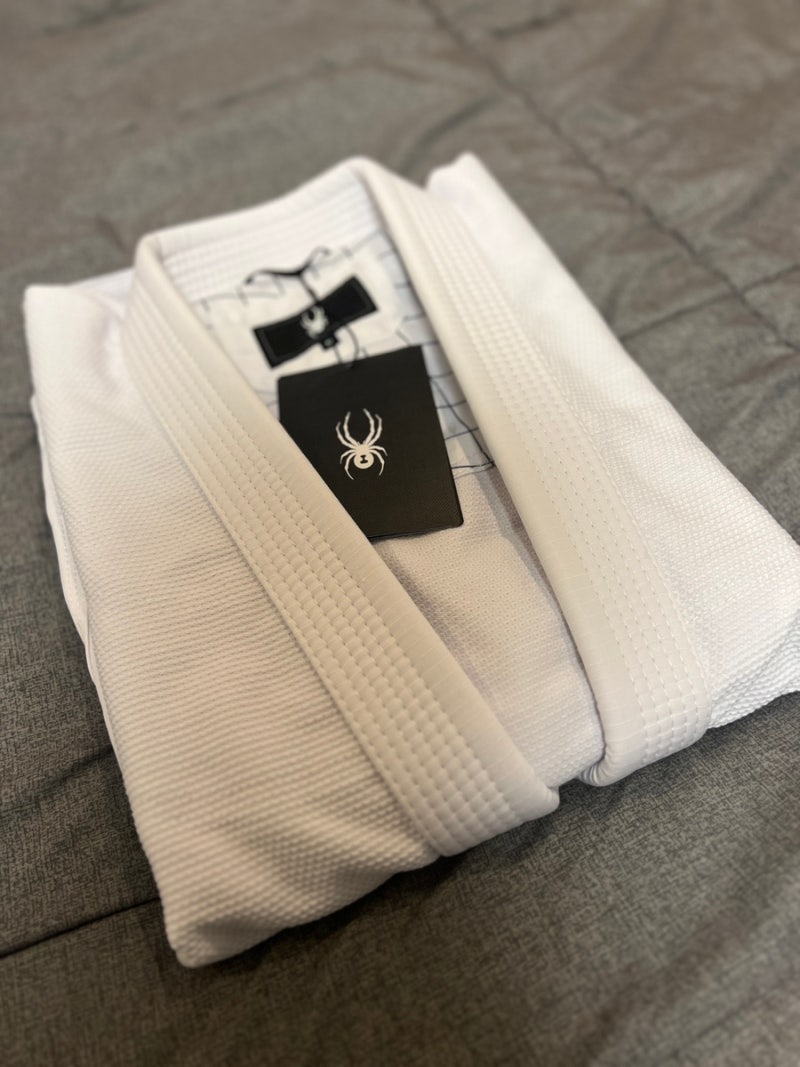 [리뷰] 스파이더 주짓수 도복 더 코어 블랙_ SPYDER JIUJITSU GI THE CORE WHITE A2 (실물, 디테일, 사진 ....