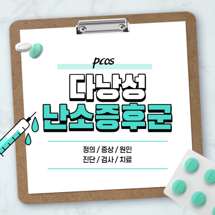  다낭성난소증후군 A to Z 【#뜻 #증상 #치료 #피검사 #임신 #생리 #체중 #AMH #음식 #기본정보 #PCOS】