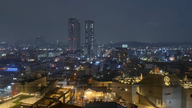 대전 근교 드라이브 청주 가볼만한곳 수암골전망대 야경