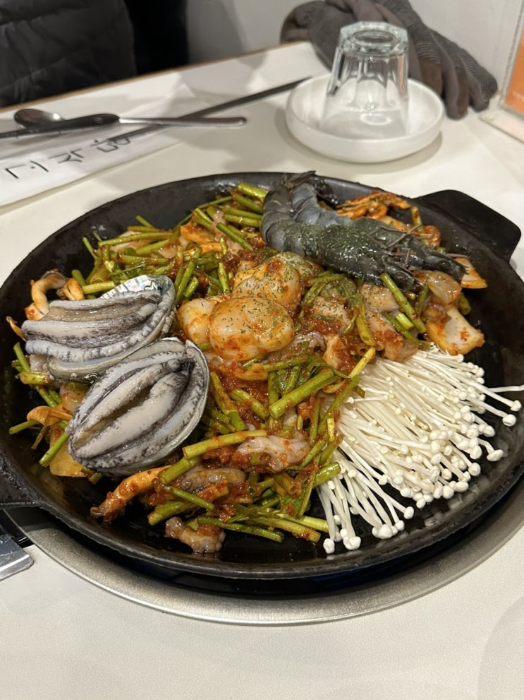  고성맛집 고식당 후기: 낙지철판요리 해물맛집 추천