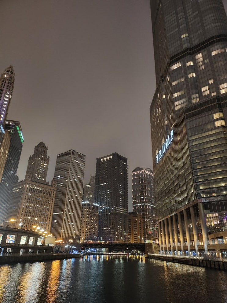  시카고여행, Chicago River Cruise 시카고리버 크루즈 야경투어