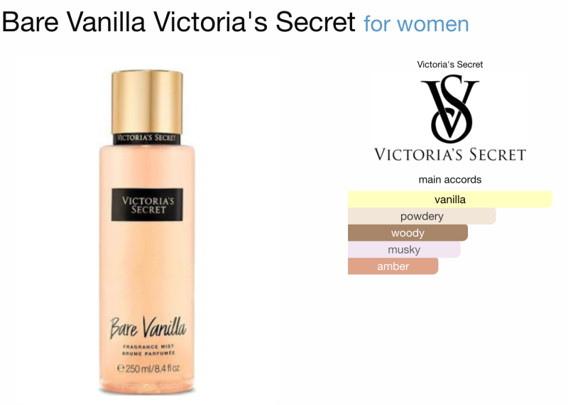 빅토리아 시크릿 베어 바닐라 Victoria's Secret Bare Vanilla 겨울에 어울리는 달달한 향수 추천
