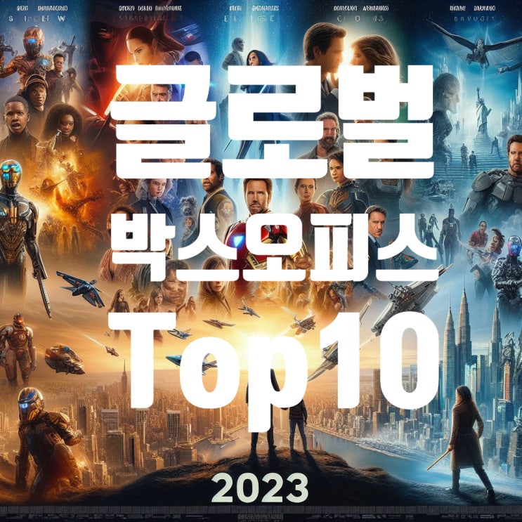 2023년 세계 박스오피스 Top10, The Top Worldwide Box Office Hits of 2023