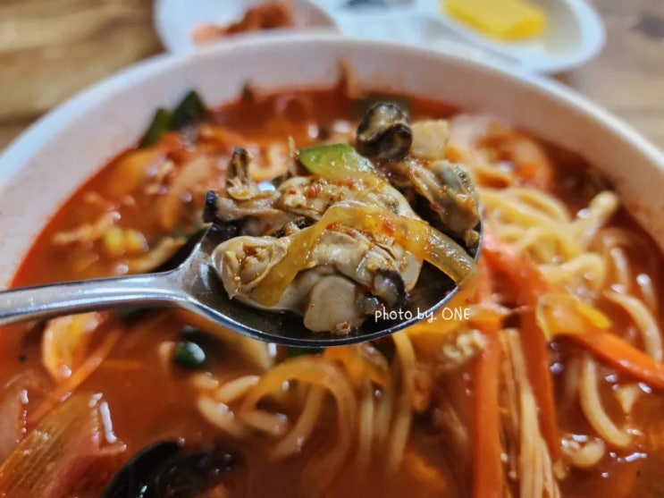  광주 근교 장성 백양사 동서식당 굴전문 짬뽕 맛집