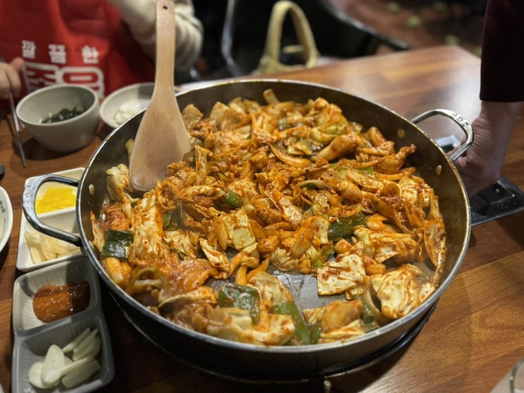  김해 내외동 술집 추천 철판 닭갈비 맛집 닭서리 추천