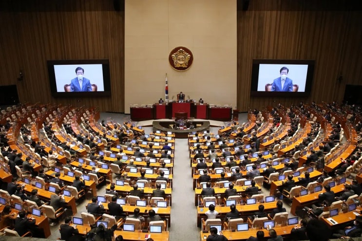제21대 국회의원.의석현황