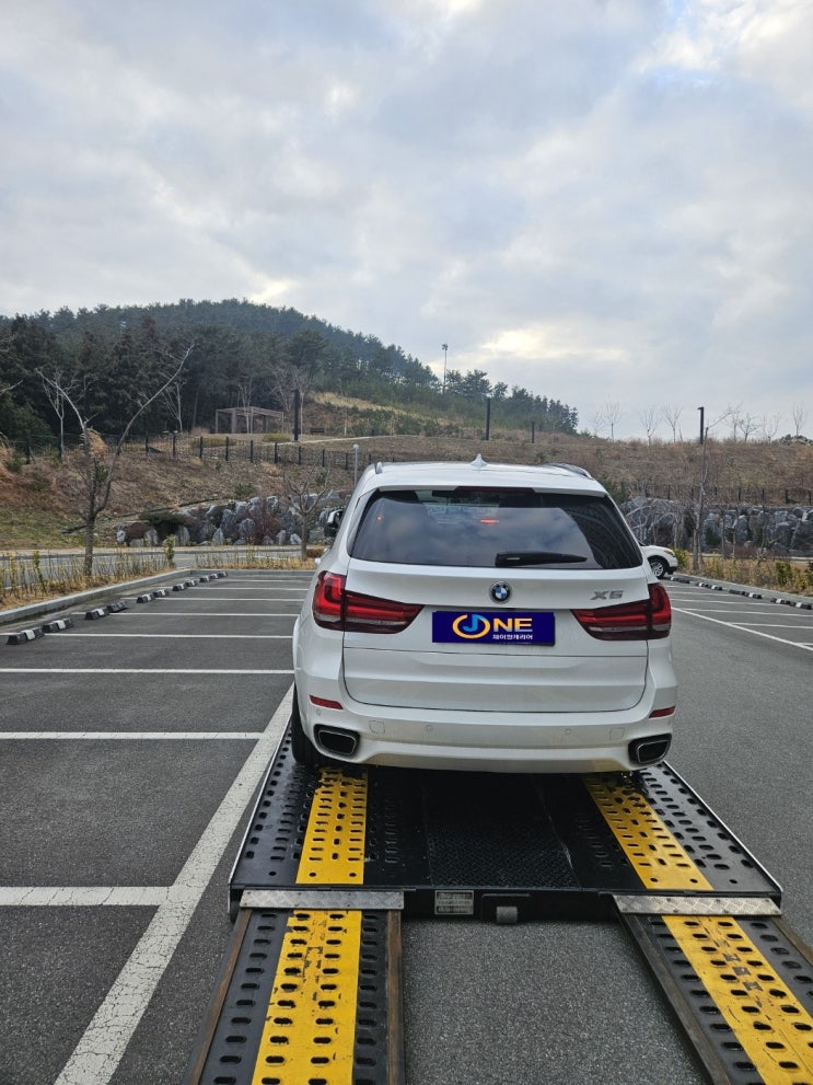  BMW X5 경상남도 거제도에서~서울 양재동 서울오토갤러리 캐리어탁송 단독캐리어탁송 어부바탁송 수입차탁송 슈퍼카탁송[제이원캐리어]