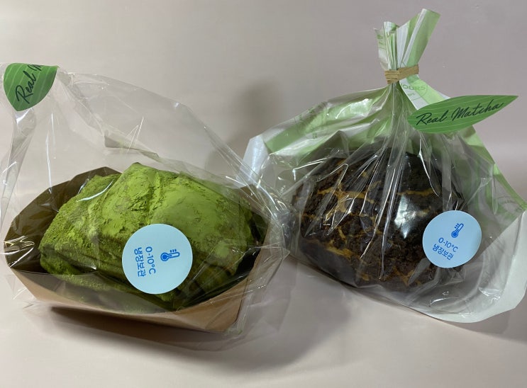  뚜레쥬르 말차 신상_크림빵, 겹겹이 말차퐁당