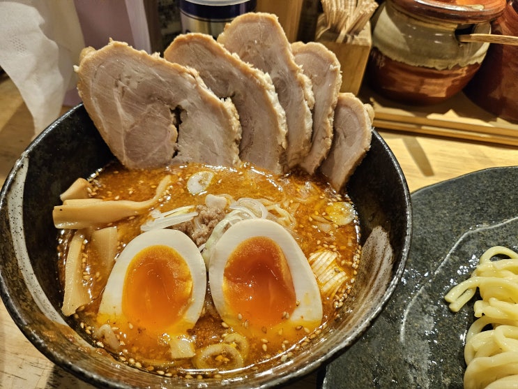  시부야 츠케멘 야스베에 한국어 메뉴와 주문방법